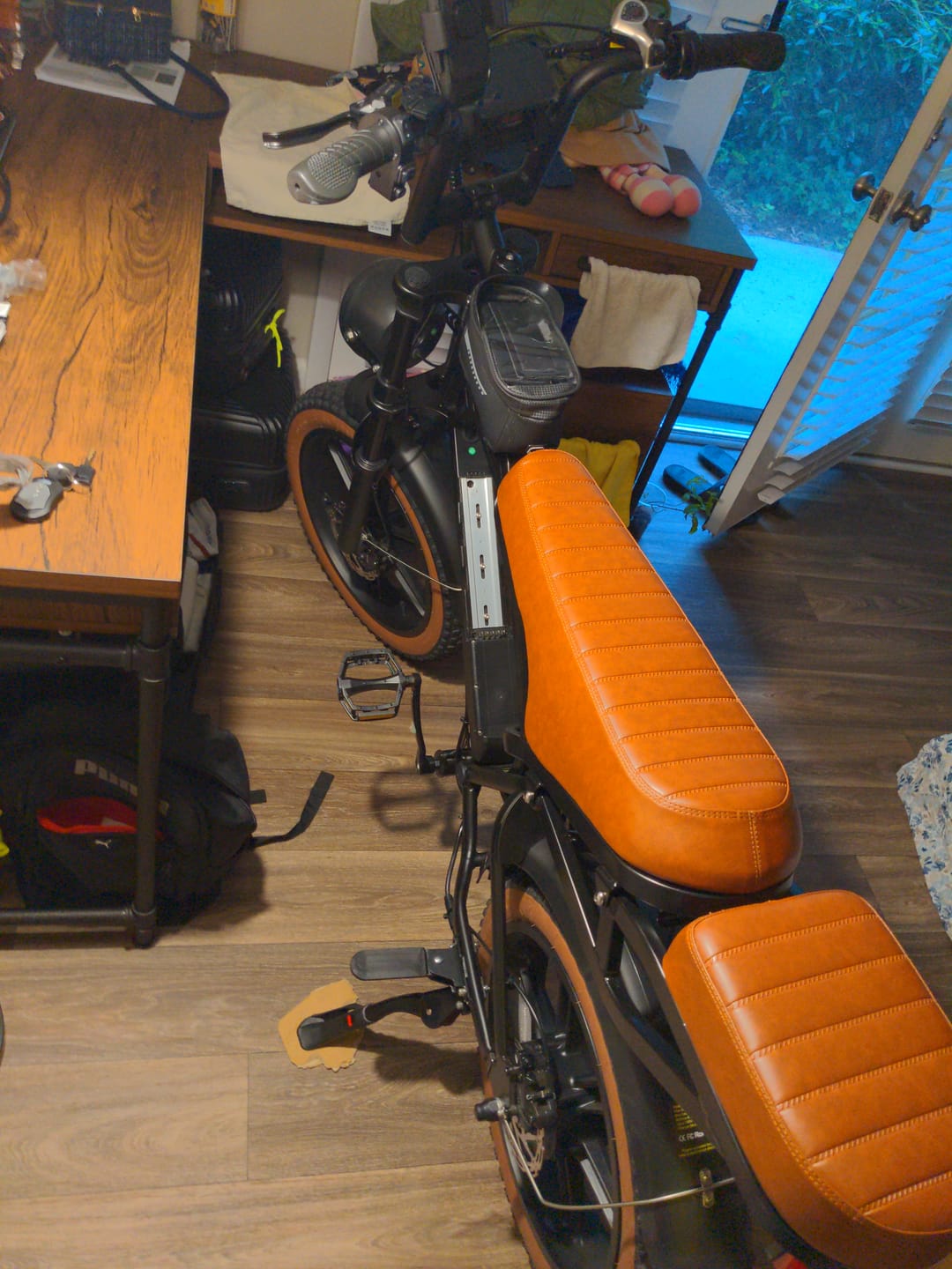Customer photo review of Tamobyke V20 Pro Electric Bike with Rear Rack, 1500W Motor 48V 18.2AH Battery, Hydralic Brake, H6C Display,