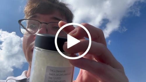 Customer video review of Bulk THCa Diamonds