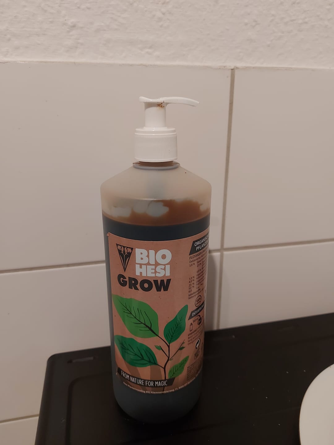Customer photo review of Dosier Pumpe (Hesi Flaschen)
