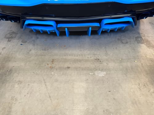 Customer photo review of Chevrolet Rapid Blue WA632D | OEMatch Spray Can