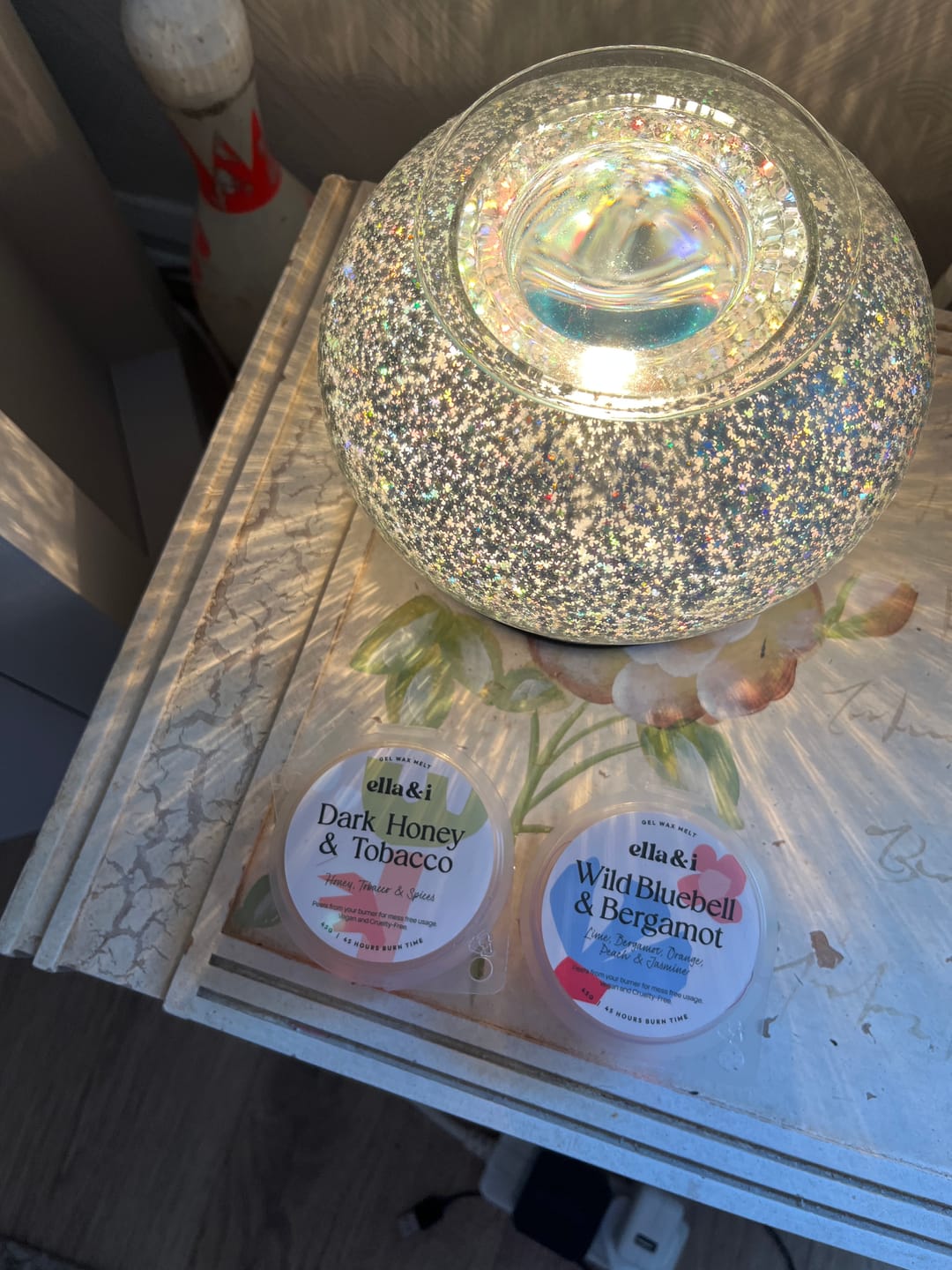 Customer photo review of Wild Bluebell & Bergamot Gel Melt
