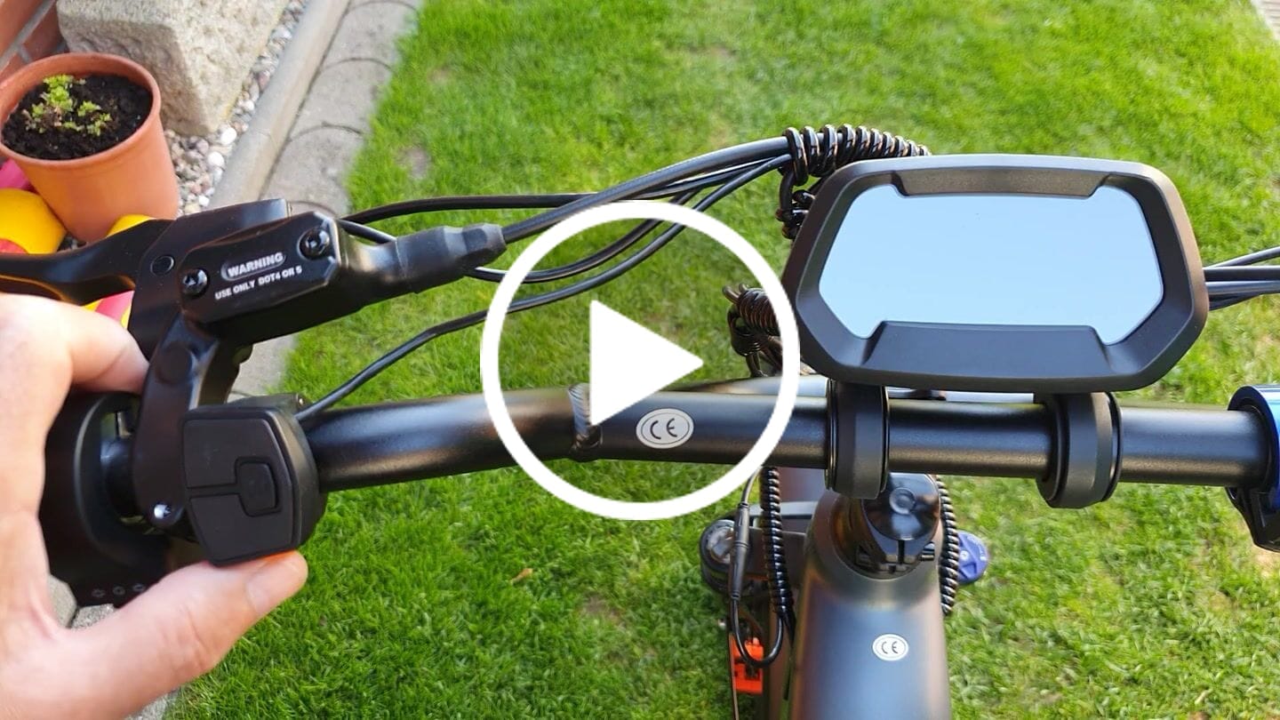 Customer video review of Vakole SG20 250W 20" Electric Fat Bike 691Wh Commuter E-bike 48V 14.4Ah Battery