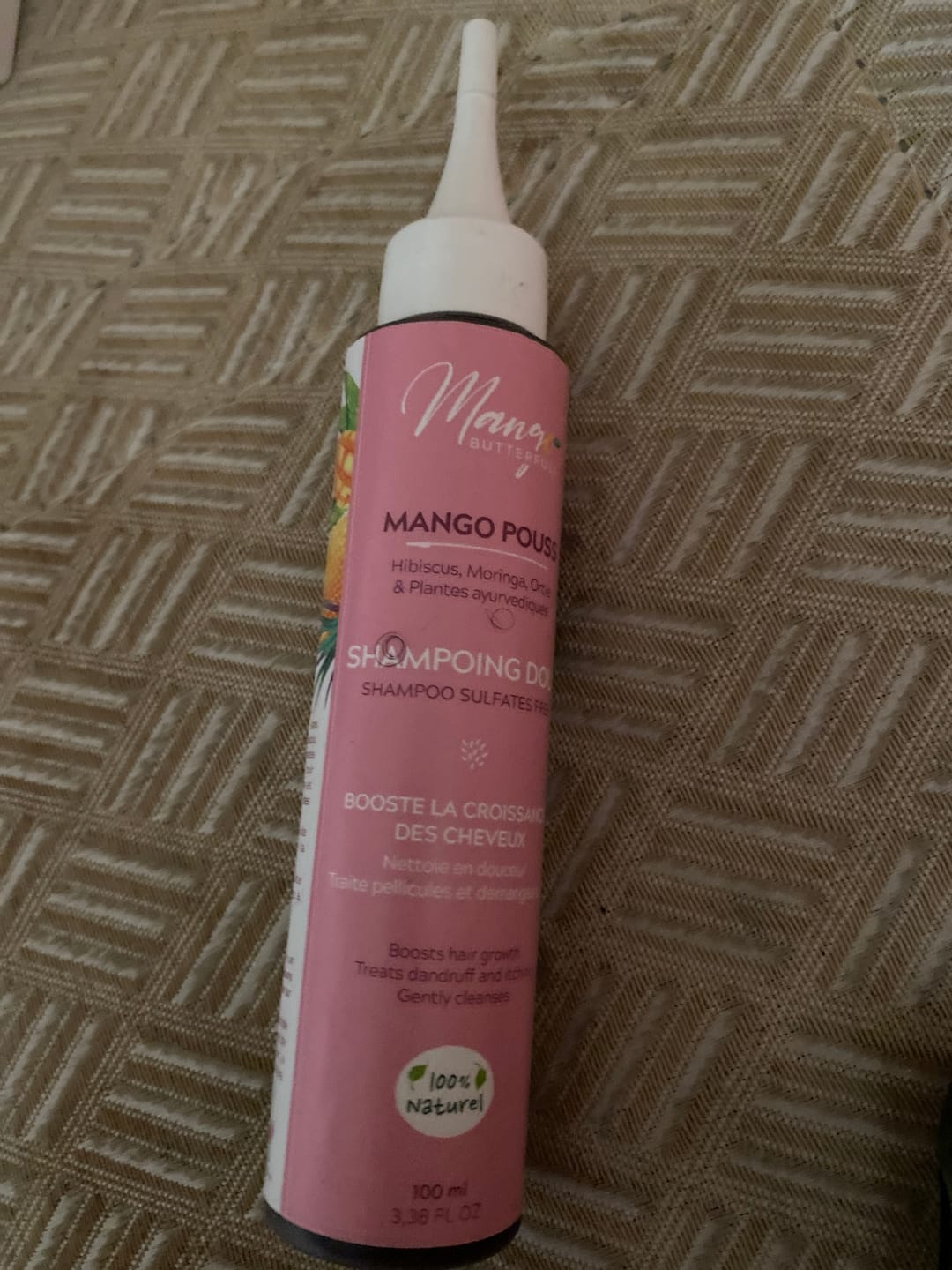 Customer photo review of Shampoing Doux POUSS