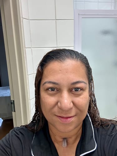 Customer photo review of The Dewy Glo Face Mist