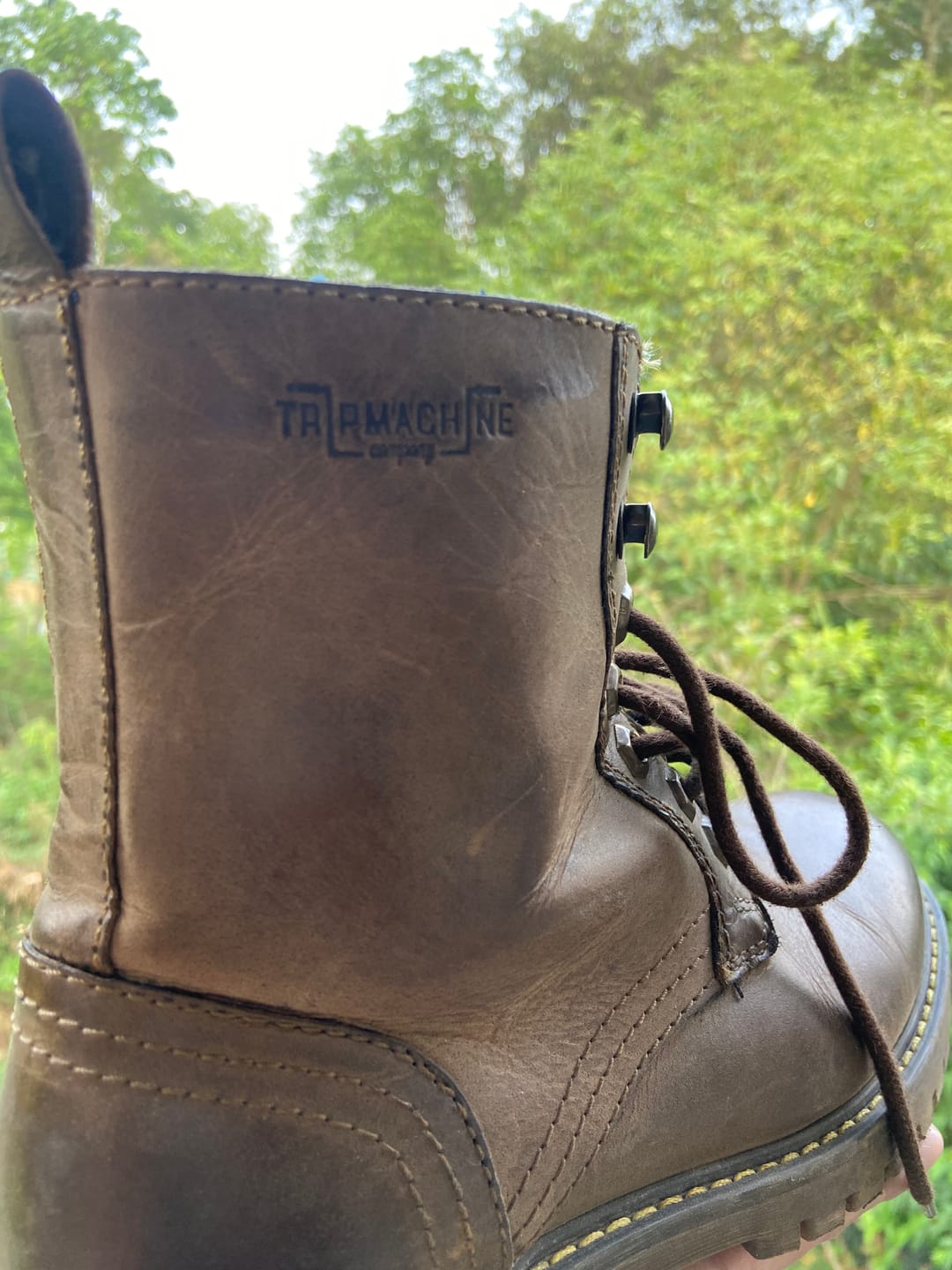Customer photo review of boots derby dusty bandit