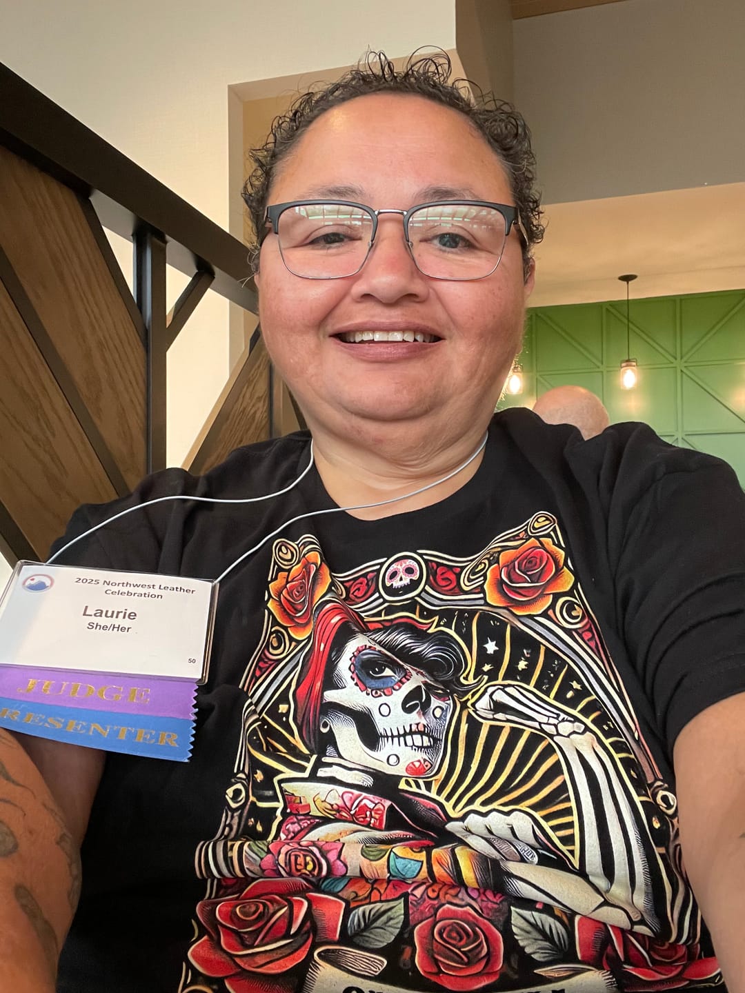 Customer photo review of Chingona Every Damn Day Loteria T-Shirt