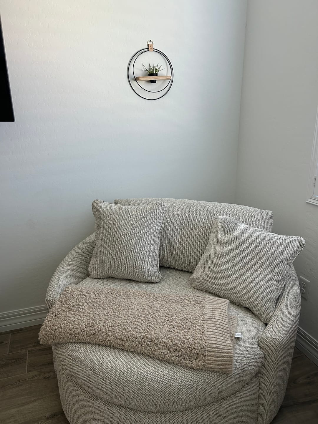 Customer photo review of Air Plant Shelf + Pot Duo