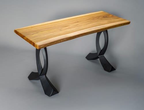 undefined review of 117 Uzar 16" Live Edge Bench Legs image 1 out of 1