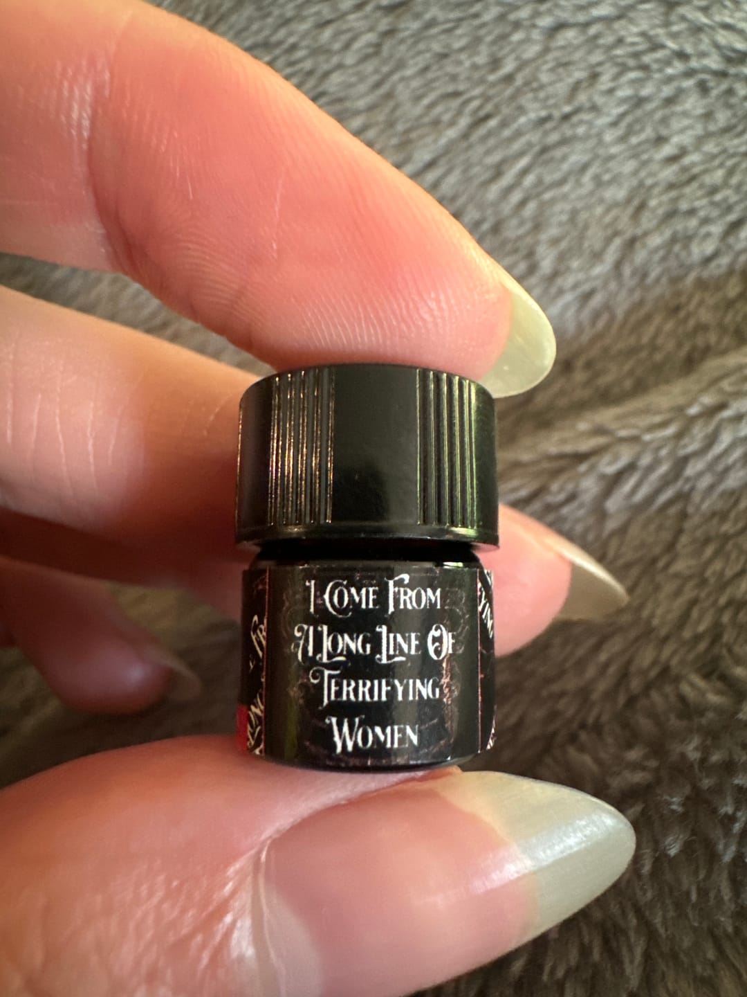 Customer photo review of I Come From a Long Line of Terrifying Women
