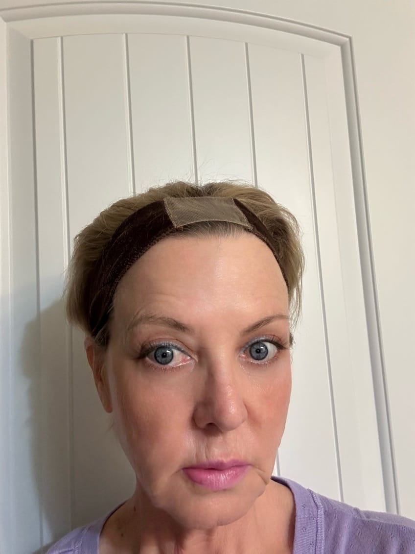 Customer photo review of FREE VELVET WIG GRIP