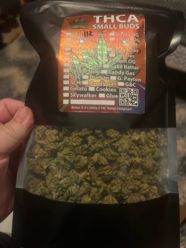 Customer photo review of Oreoz THCA Flower