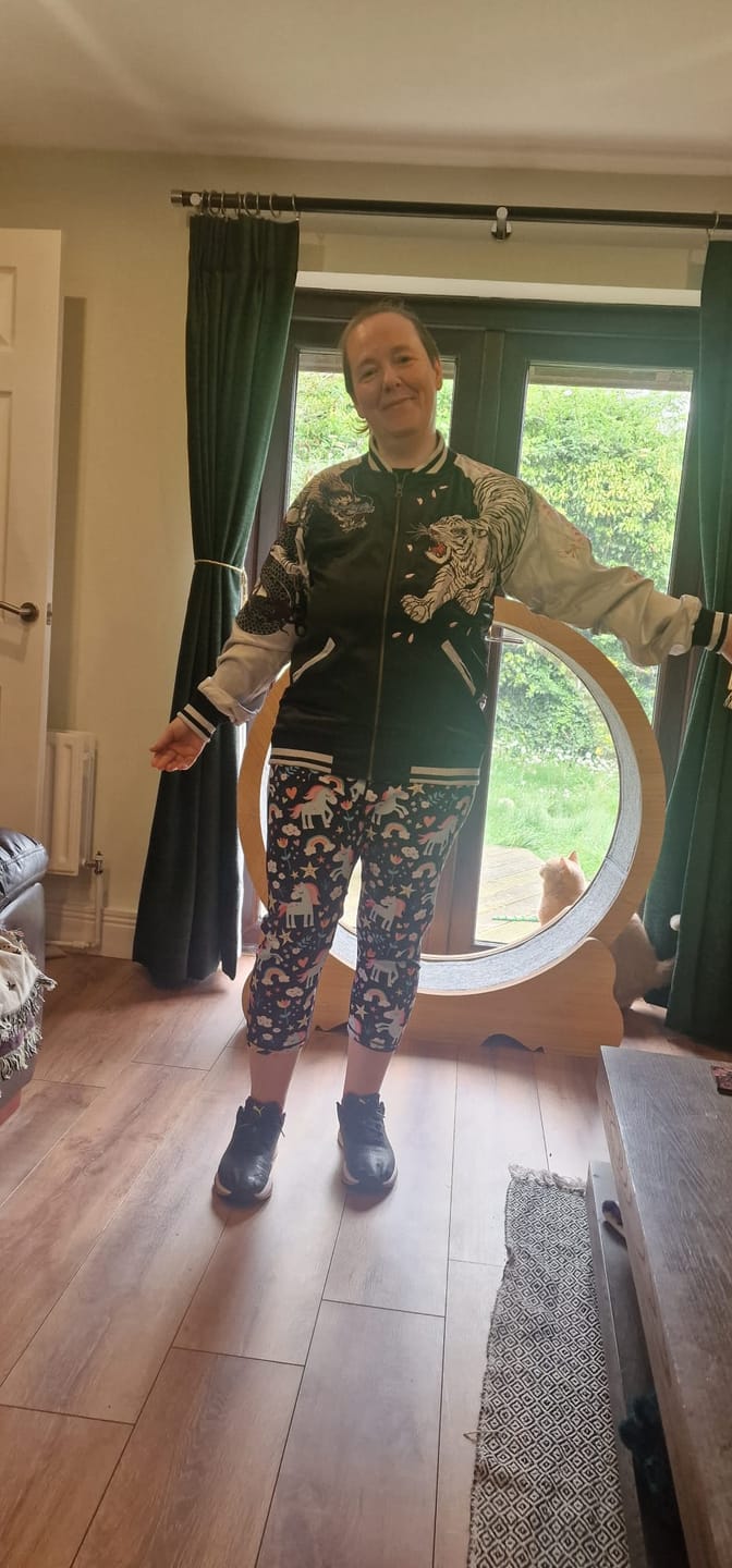 Customer photo review of Four Legendary Creatures Sukajan Souvenir Jacket