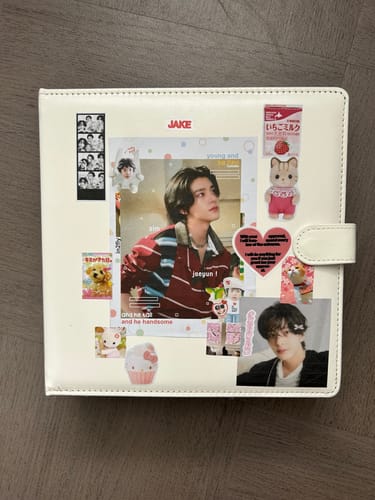 Customer photo review of MYSTIC WHITE BINDER - A5 CUSTOM