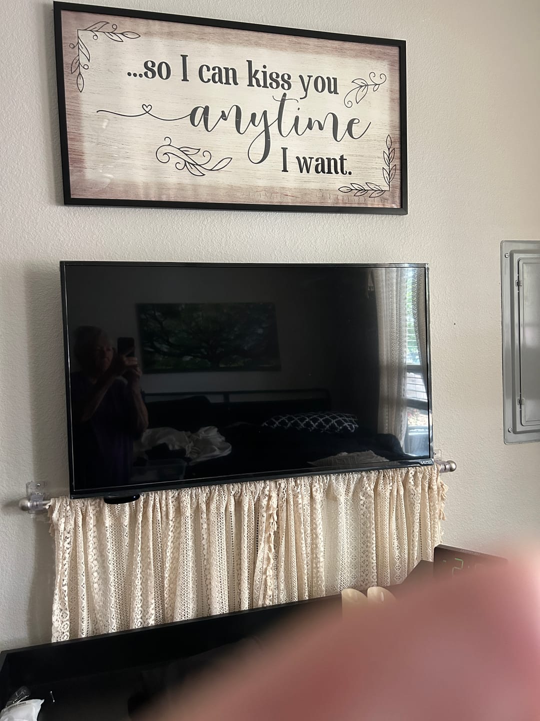 Customer photo review of So I Can Kiss You - Canvas