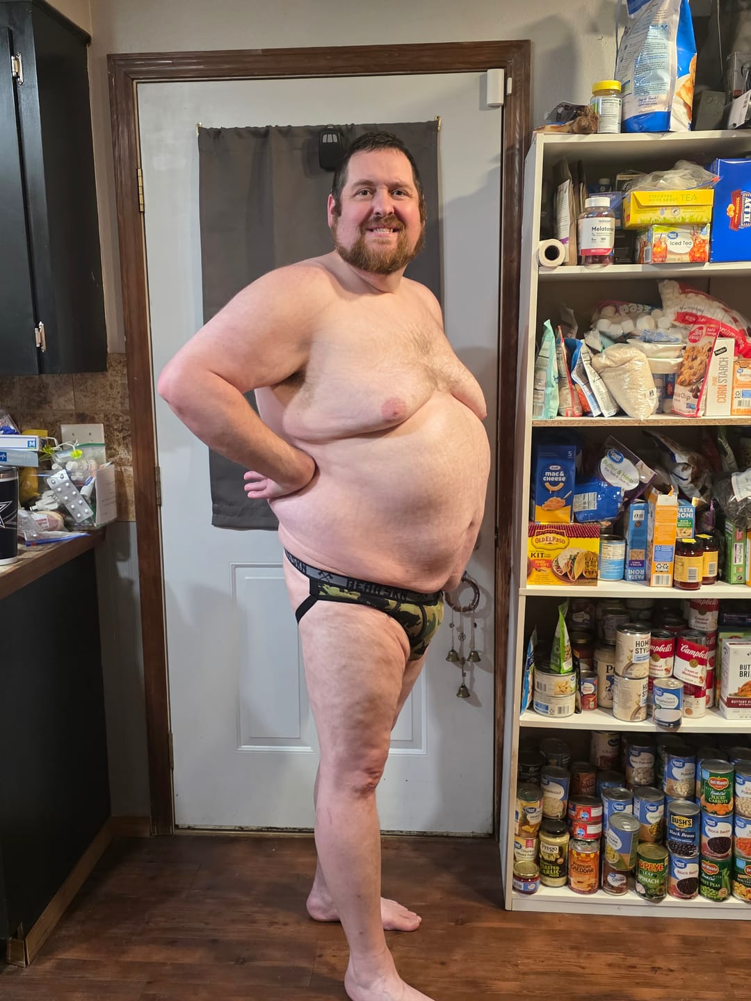 Customer photo review of Bear Skn Jockstrap - Woodland Bear Hunter