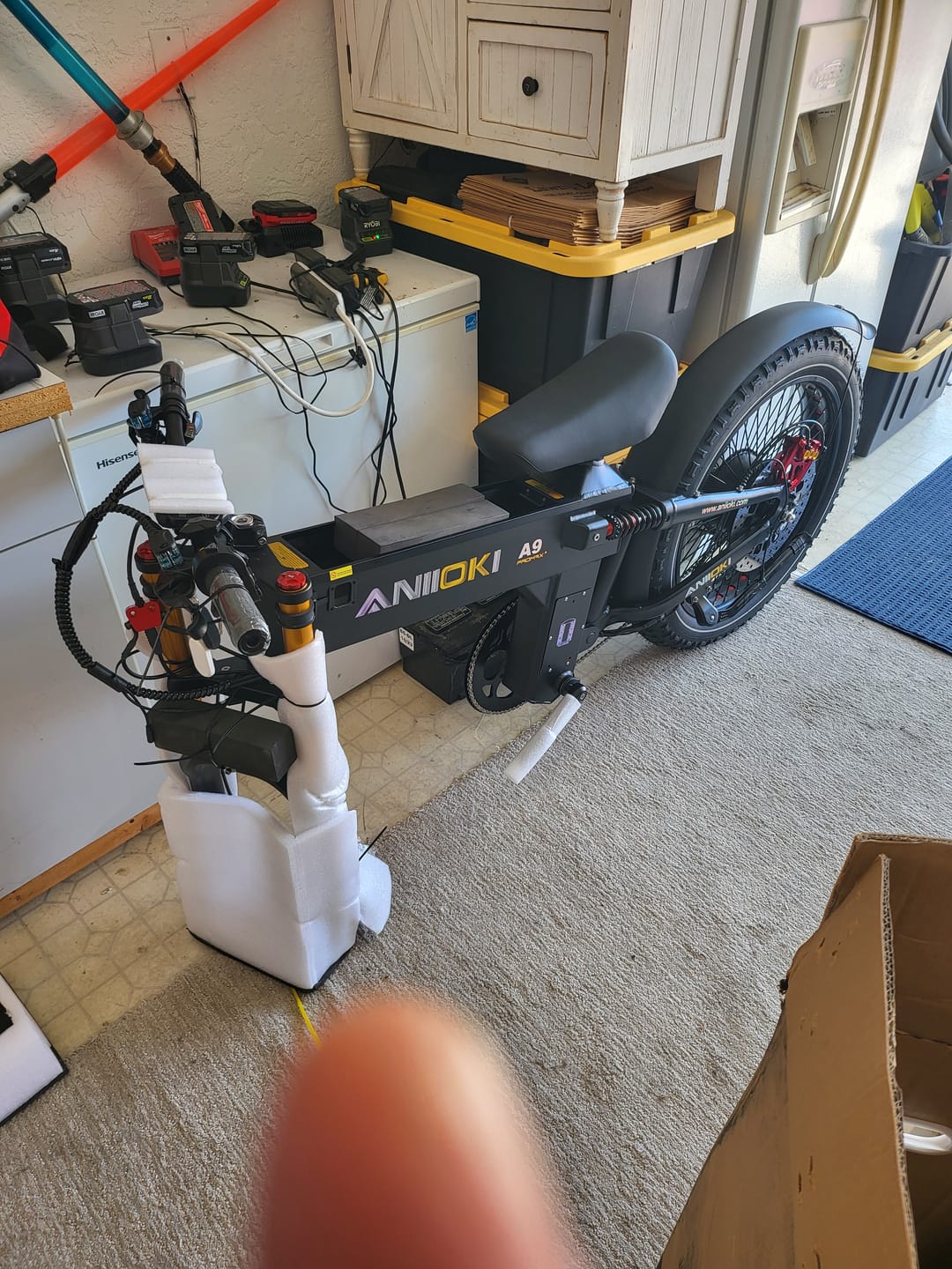 Customer photo review of 2025 Version A9 Pro Max Dual Motor Ebike