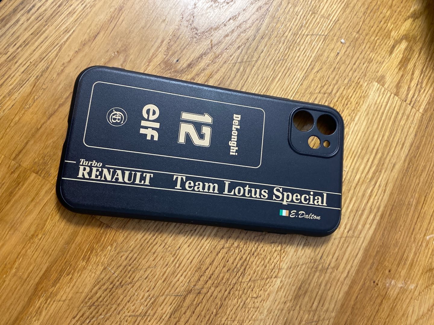 Customer photo review of Lotus 97T/98T Senna F1 Livery - Individuelle Handyhülle für iPhone