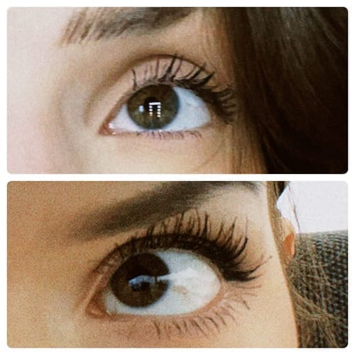 Customer photo review of Enhance® - Eyelash Growth Serum