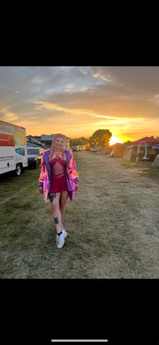 Customer photo review of The Woodstock Dress