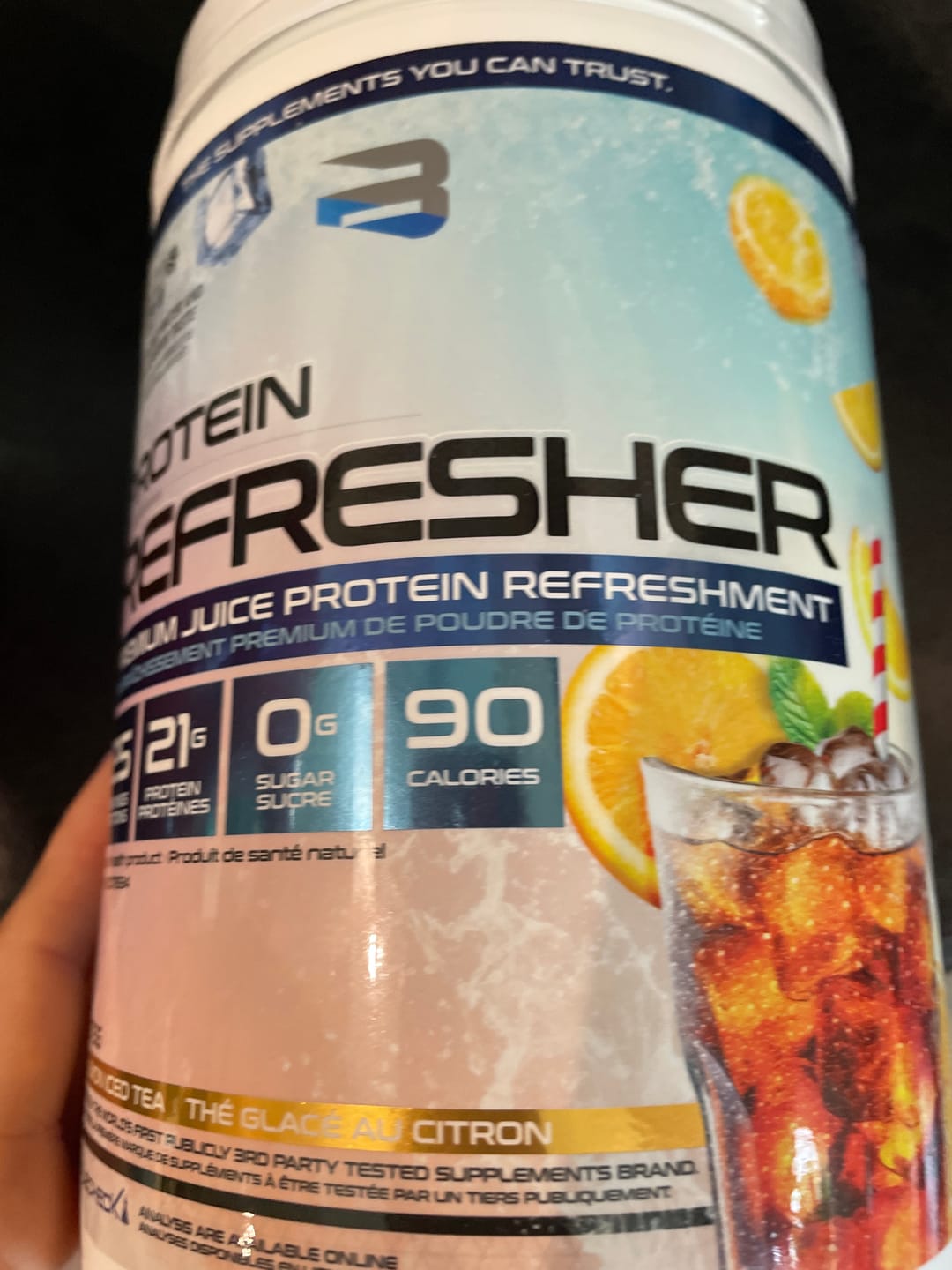 Customer photo review of Believe - Protein Refresher - 25 portions