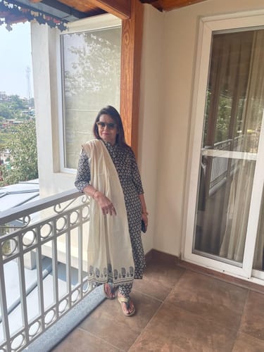Customer photo review of "Kajal" Hand Block Printed Cotton Co-ord Set-2pc