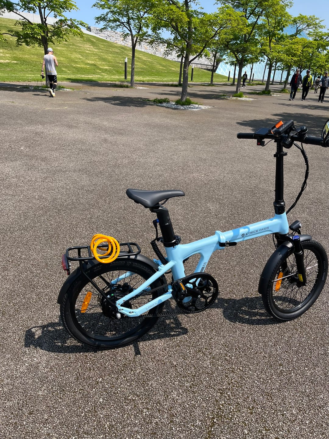 Customer photo review of ADO AIR 20 PRO 折りたたみ電動アシスト自転車 自動変速機能搭載