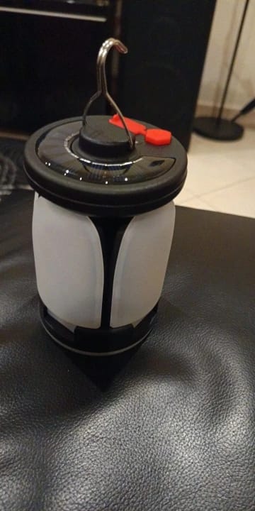 Customer photo review of Faltbare LED Campinglampe – Wiederaufladbare Outdoor Laterne