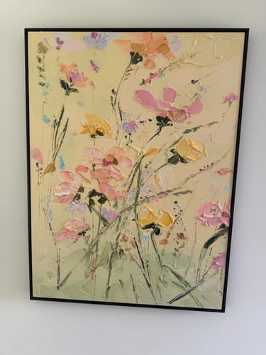 Customer review photo for Colorful Painting #CA011
