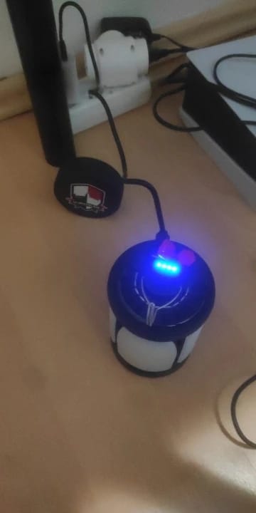 Customer photo review of Faltbare LED Campinglampe – Wiederaufladbare Outdoor Laterne
