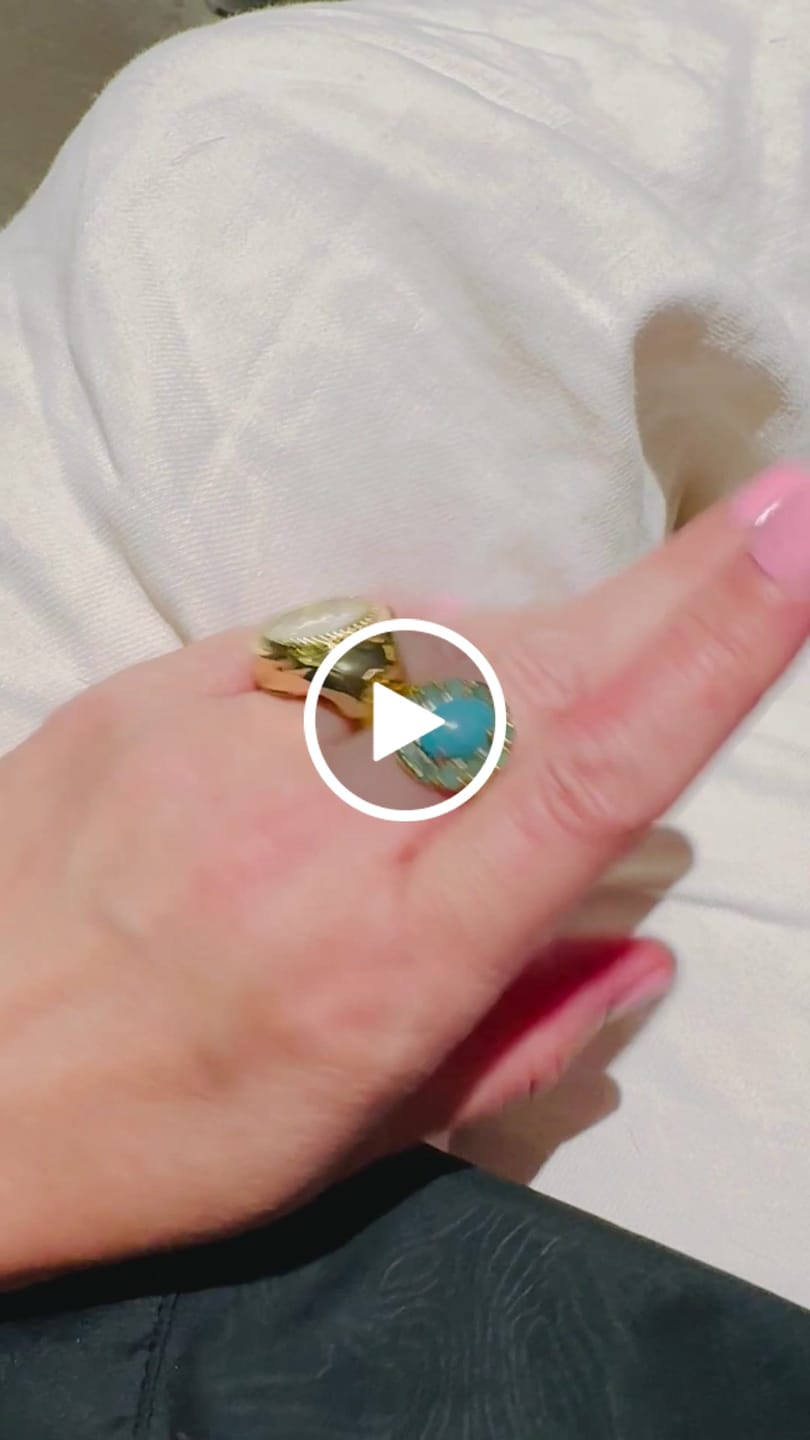 Customer video review of Vintage Watch Ring