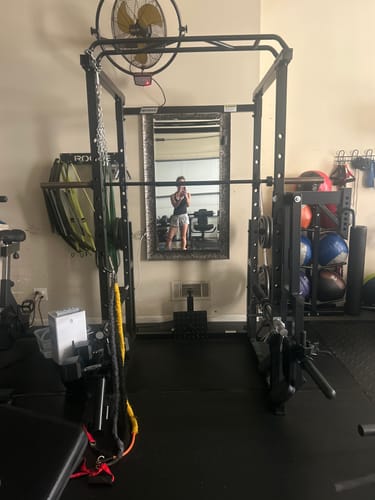 Customer photo review of RitFit PPC02 1000lbs Power Cage with Lat Pulldown for Home Gym