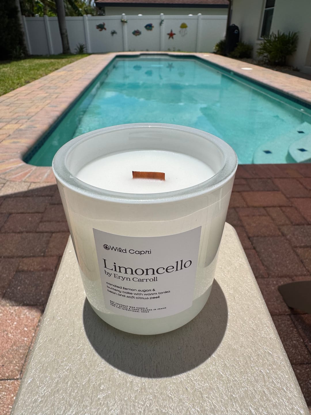 Customer photo review of Limoncello Candle by Eryn Carroll