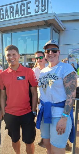 Customer photo review of Bandana Diamond Cap