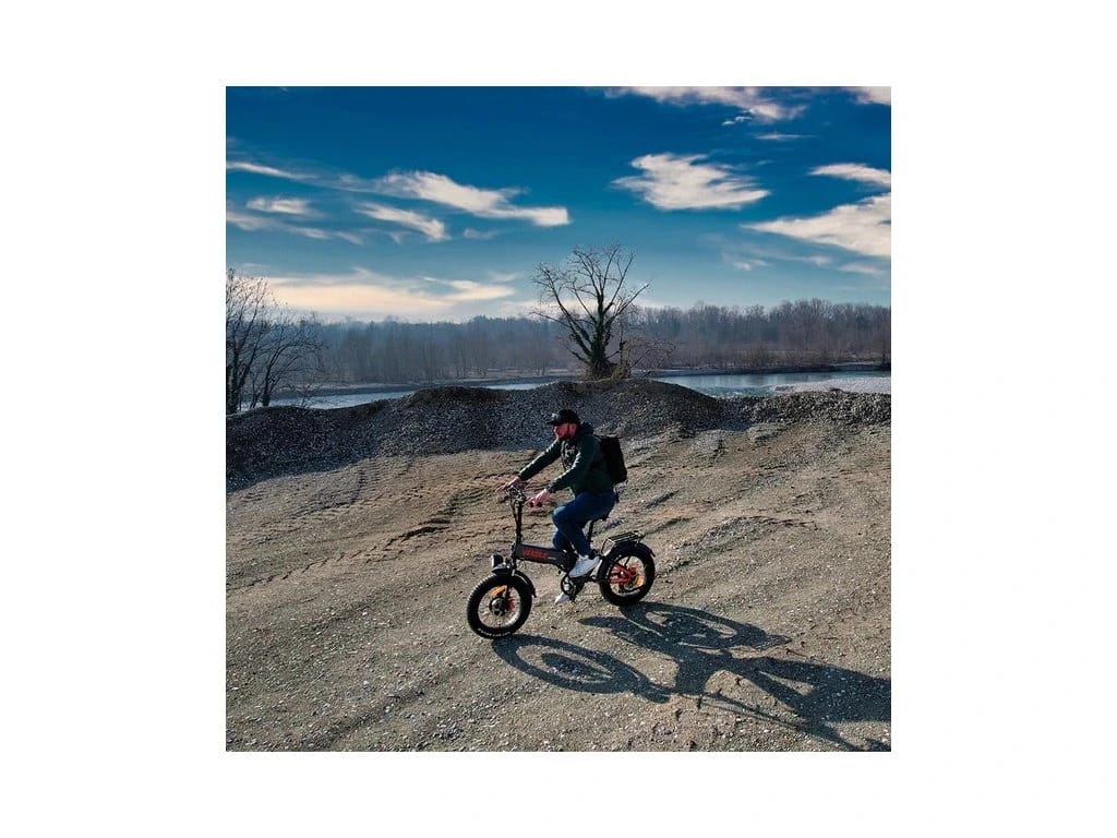 Customer photo review of CO20 MAX AWD Folding Fat Bike