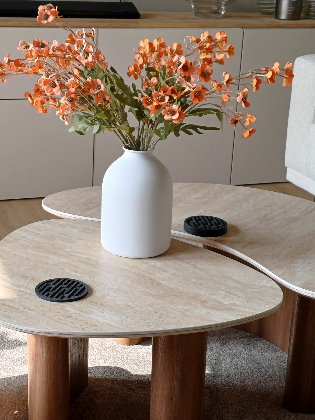 Customer photo review of Casa vaas - Mat wit
