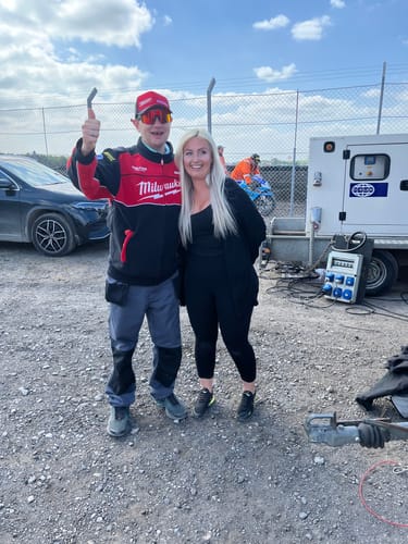 Customer photo review of Milwaukee Tools® x DUCATI® Teamwear Track Jacket