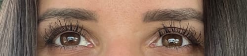 Customer photo review of Enhance® - Eyelash Growth Serum