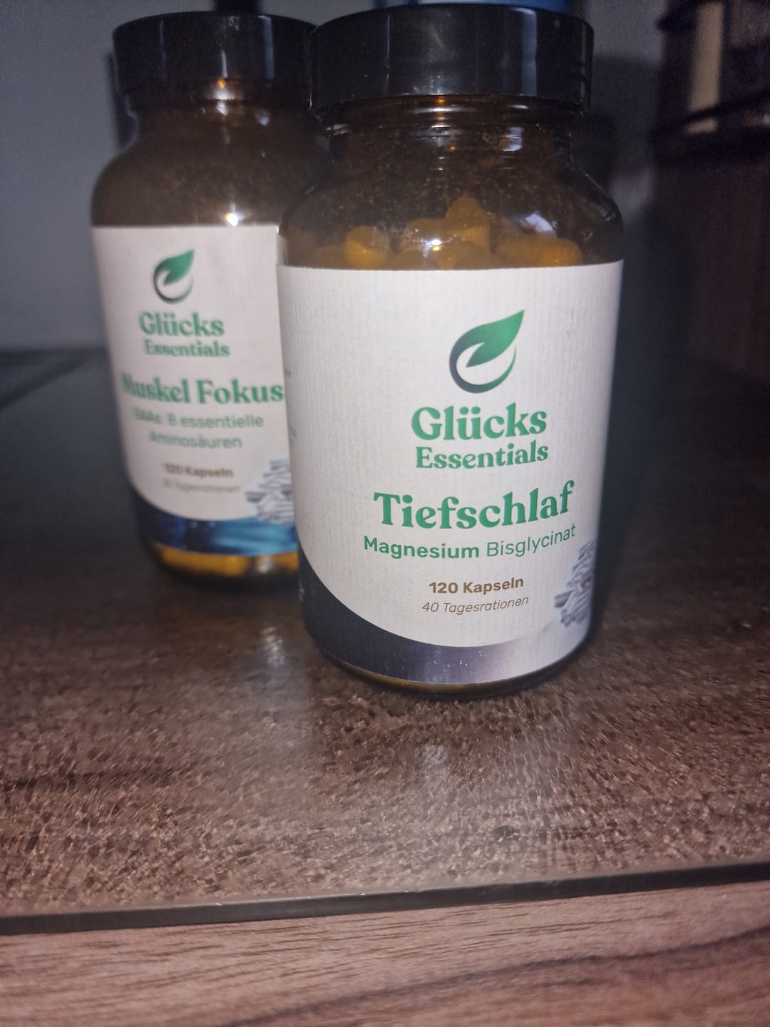 Customer photo review of Tiefschlaf - Magnesium Bisglycinat - 120 Kapseln - 40 Tagesrationen
