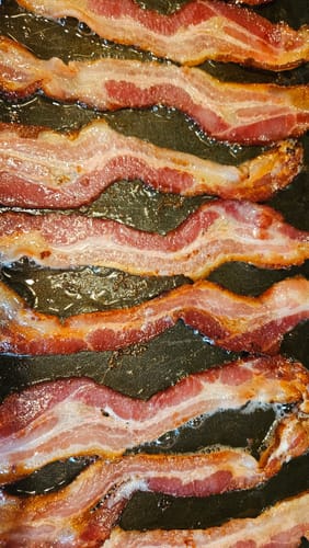 Customer photo review of BACON (SMOKED)