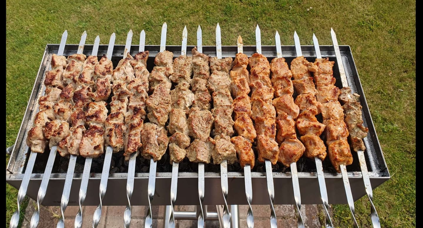 Customer photo review of Schweine-Schaschlik Erste Sahne – Rezept von Andrej Eckert | mySchaschlik