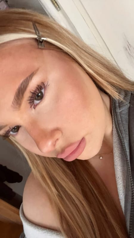 Customer photo review of Enhance® - Eyelash Growth Serum