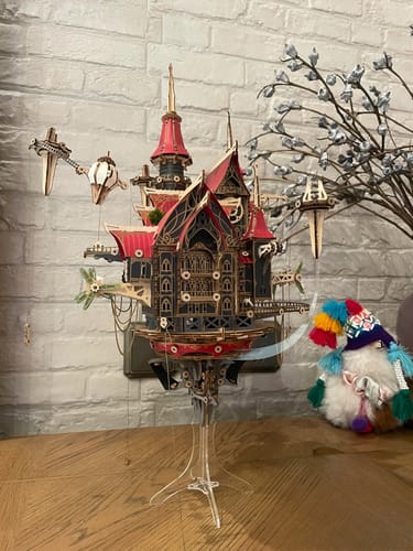 Customer photo review of Fantasy Steam Castle 3D Wooden Puzzle