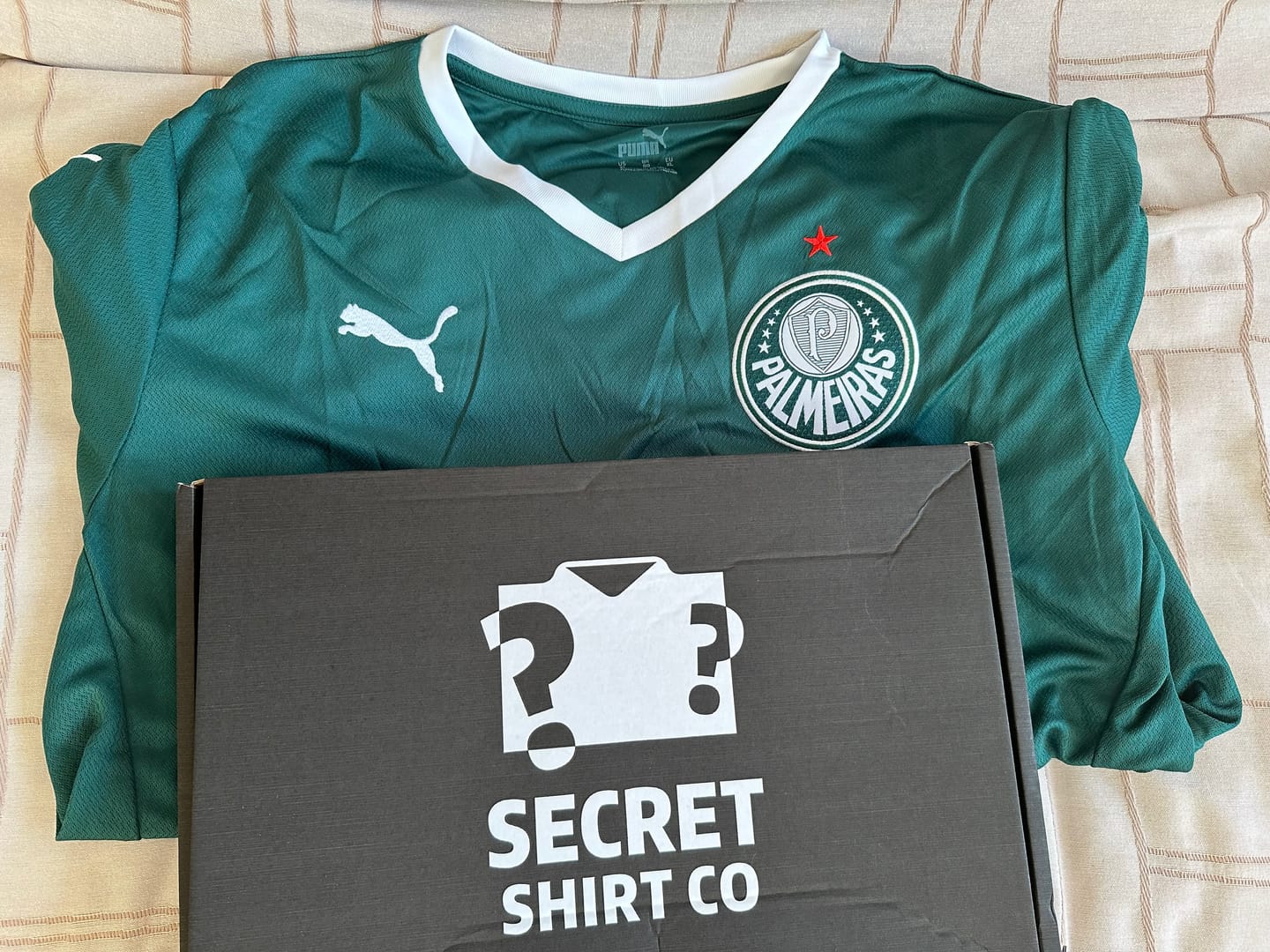 Customer photo review of Mens Secret Football Shirt