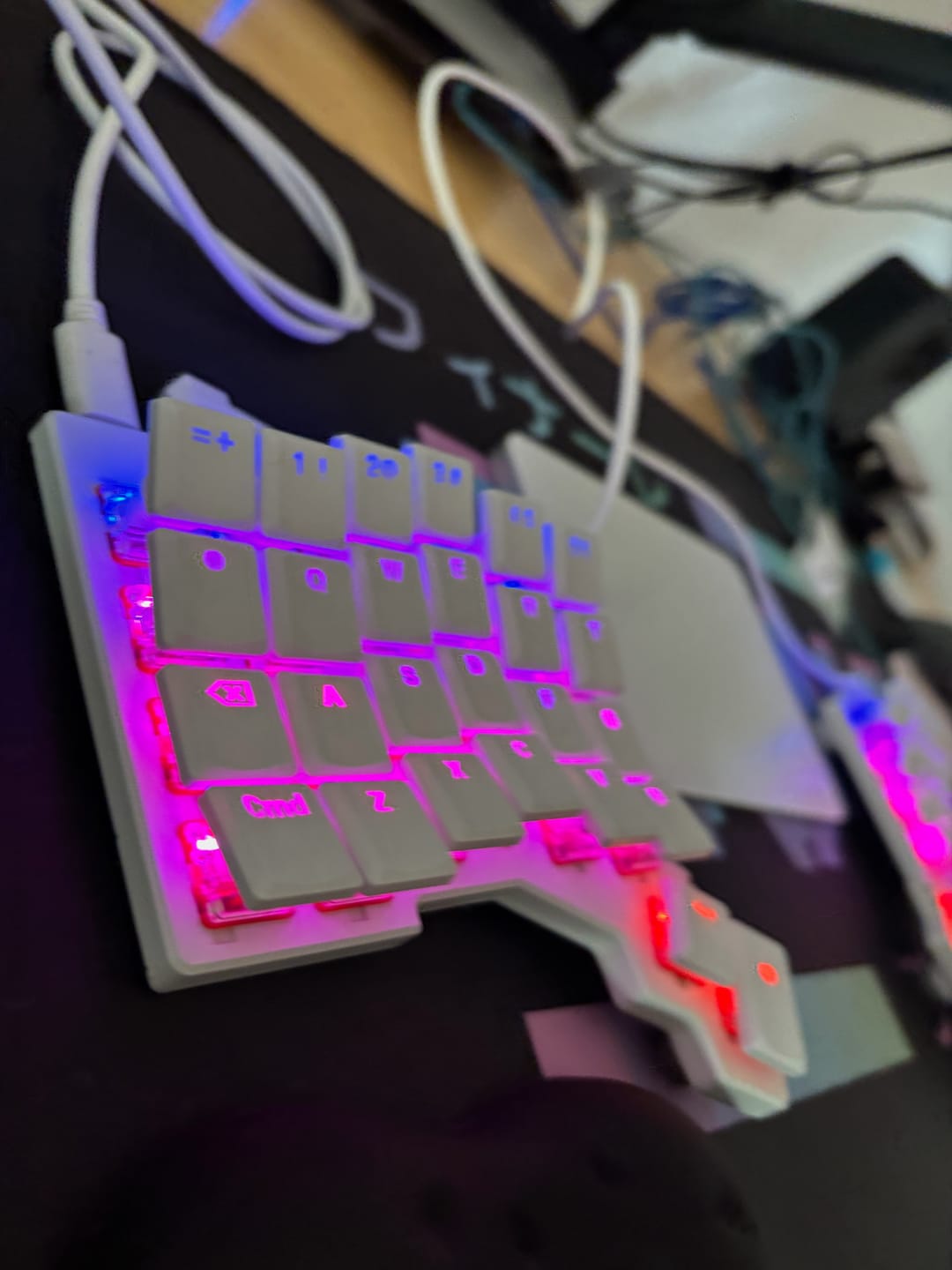 Customer photo review of Keycap Tilting Kit