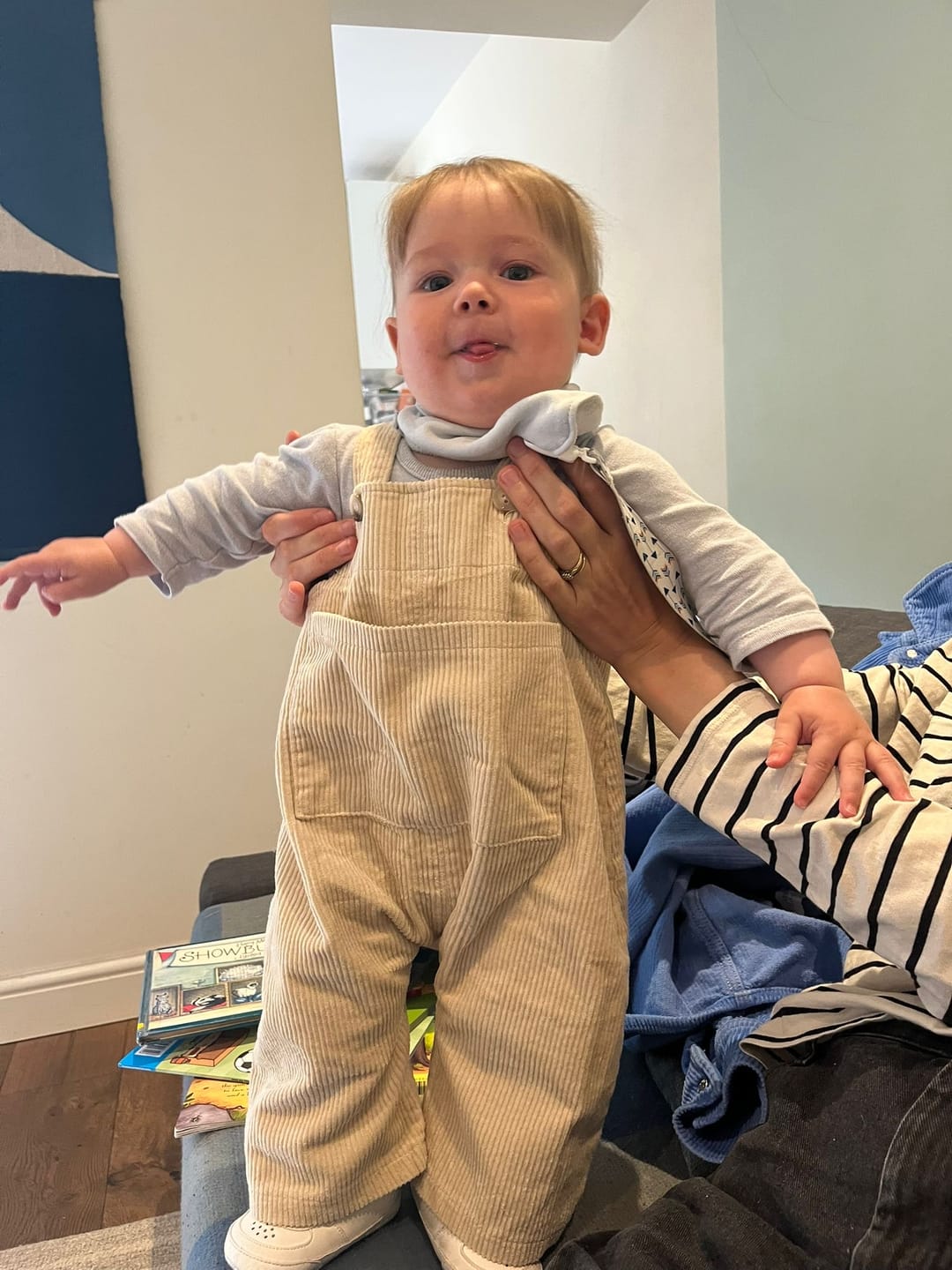 Customer photo review of Esme Overalls