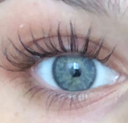 Customer photo review of Enhance® - Eyelash Growth Serum