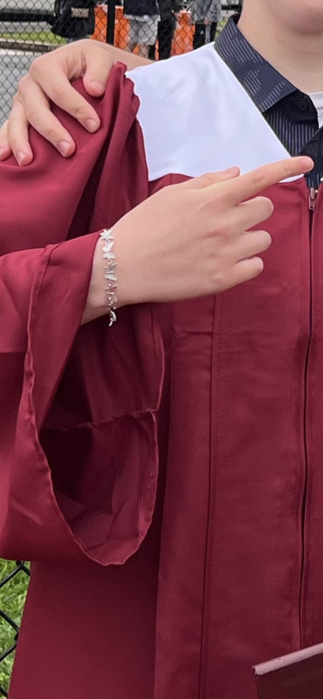Customer photo review of BUTTERFLY BRACELET (ADJUSTABLE)