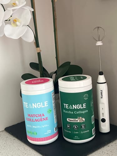 Customer photo review of Teangle - Matcha Collagène 333g - 411g