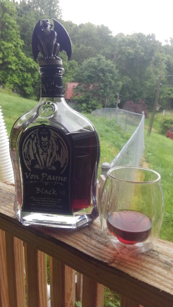 Customer photo review of Von Payne Black Blended Whiskey (2) Bottle Bundle