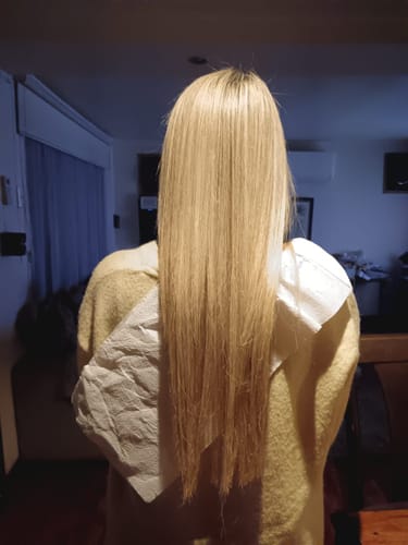 Customer photo review of Kit Alisado en Casa Adhara